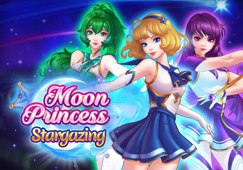 Moon Princess Stargazing — a cosmic slot adventure with celestial visuals and cascading wins